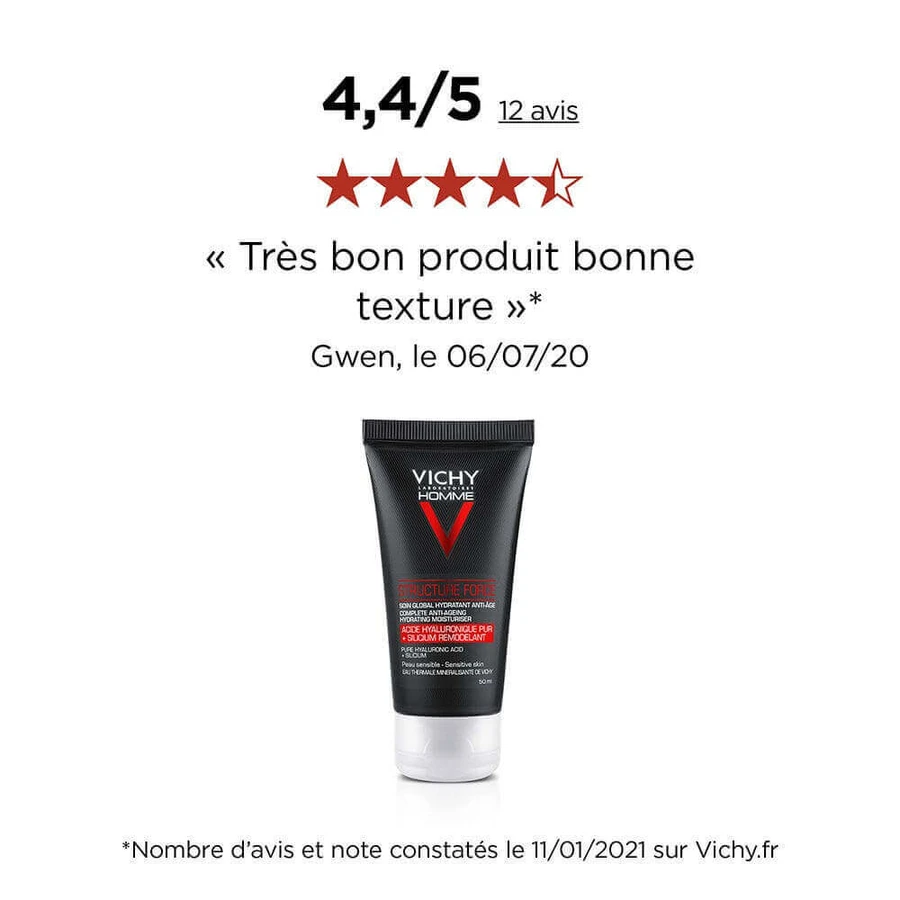 Vichy Men's Box Set S + бесплатная пена для бритья 100 мл: цены и характеристики