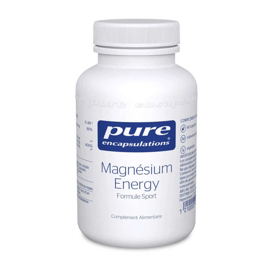Pure Encapsulations Magnesium Energy 60 капсул: цены и характеристики