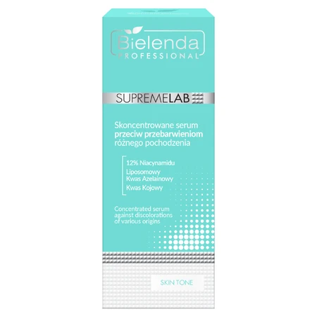 Bielenda Professional SupremeLab Skin Tone, концентрированная сыворотка против обесцвечивания кожи различного происхождения, 30 мл: цены и характеристики