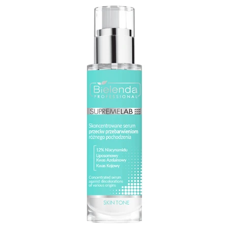 Bielenda Professional SupremeLab Skin Tone, концентрированная сыворотка против обесцвечивания кожи различного происхождения, 30 мл: цены и характеристики