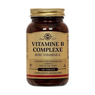 Солгар Комплекс витаминов B с витамином C Комплекс с витамином C Vitalité Sommeil 100 таблеток