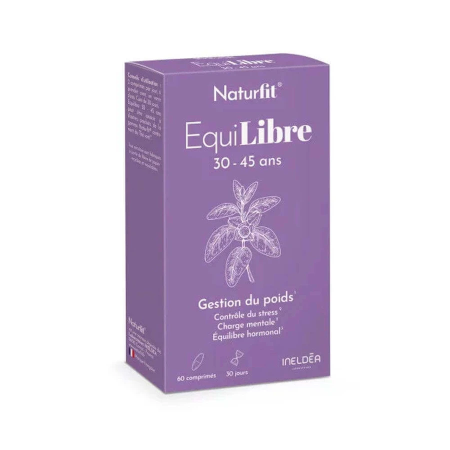 Naturfit EquiLibre 30-45 лет 60 таблеток: цены и характеристики