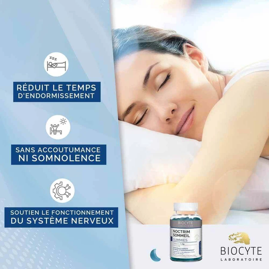 Biocyte Health Noctrim Forte Sommeil x60 gommine: цены и характеристики