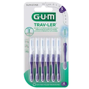 Щітки міжзубні Gum Trav-ler 1,2 мм x4