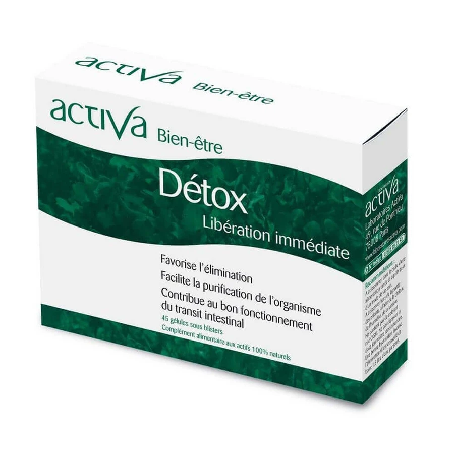 Activa Wellness Детокс-гель миттєвого вивільнення 45 гелів: ціни та характеристики