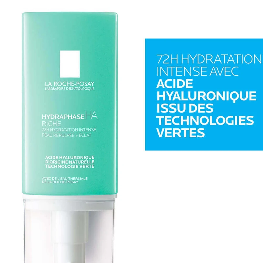 La Roche-Posay Hydraphase Rich 72h Hydrating Cream Hyaluronic Acid HA 50ml: цены и характеристики