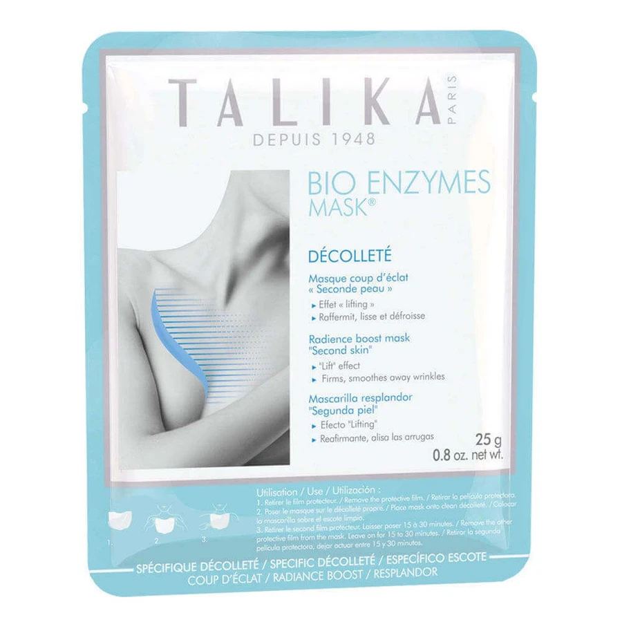 Talika Bio Enzymes Mask Decollete Seconde Peau 25g: цены и характеристики