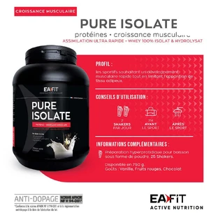 Eafit Pure Isolate 750 г