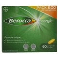 Berocca Energy, Берокка Энерджи, для поддержания умственной активности и физической энергии, 60 таблеток