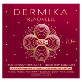 Dermika Renovelle 70+, ексклюзивний мультиеліксирний відновлюючий крем, денний та нічний, 50 мл