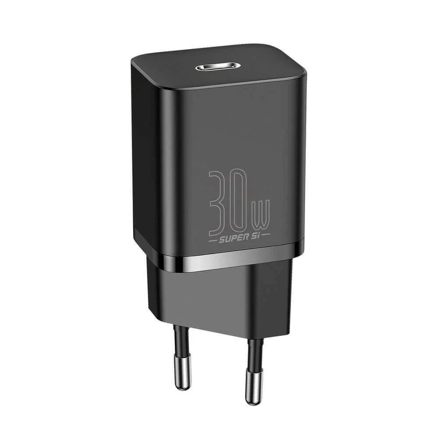 Baseus Super Si 1C USB Type C 30W Power Delivery Quick Charge Black (CCSUP-J01): цены и характеристики