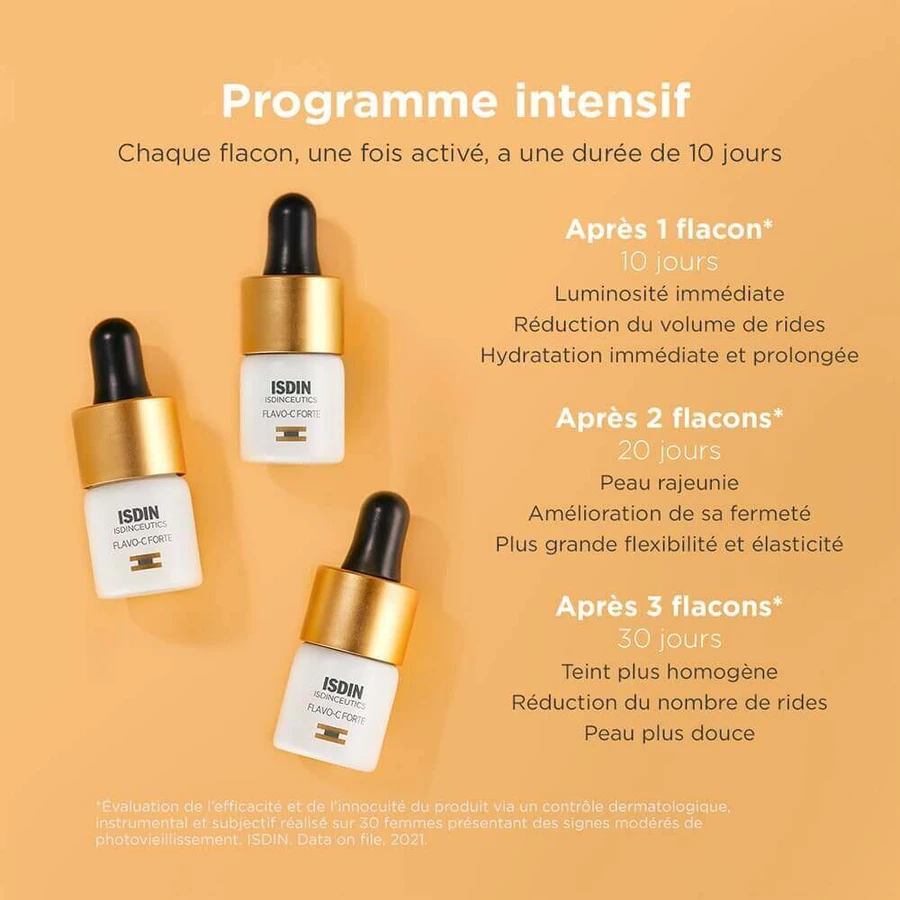Isdin Flavo-C Forte 10-дневная омолаживающая сыворотка 5,3 мл: цены и характеристики