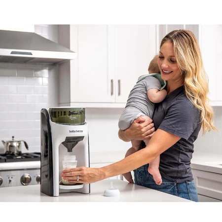 Baby Brezza Formula Pro Advanced, дозатор молока, белый и черный: цены и характеристики