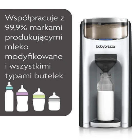 Baby Brezza Formula Pro Advanced, дозатор молока, белый и черный: цены и характеристики
