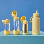 B.Box, бутылка для воды с мундштуком, тритан, детский бидон, Lemon Twist, от 3 лет, 450 мл: цены и характеристики