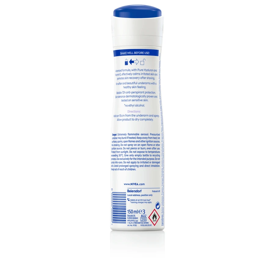 Nivea Derma Control Restore, антиперспирант, спрей, 150 мл: цены и характеристики