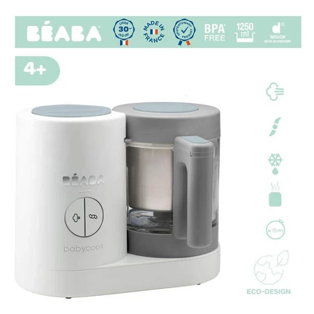 Робот Babycook, Neo White Grey, B912773, Beaba: цены и характеристики