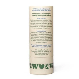 Дезодорант-стик Fresh Citrus, 40 г, We Love The Planet