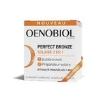 Oenobiol Perfect Bronze I Solari 2 в 1 автозагар і захист від сонця 30 вегетаріанських капсул: ціни та характеристики