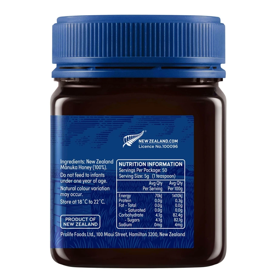 Мед Haddrell's, Manuka UMF 5+ MGO 83+, 250 г: ціни та характеристики