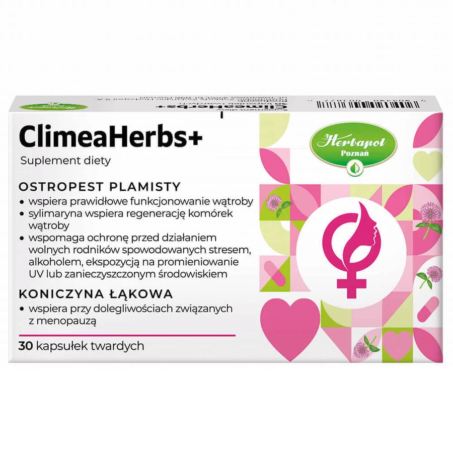 ClimeaHerbs+, 30 капсул: ціни та характеристики