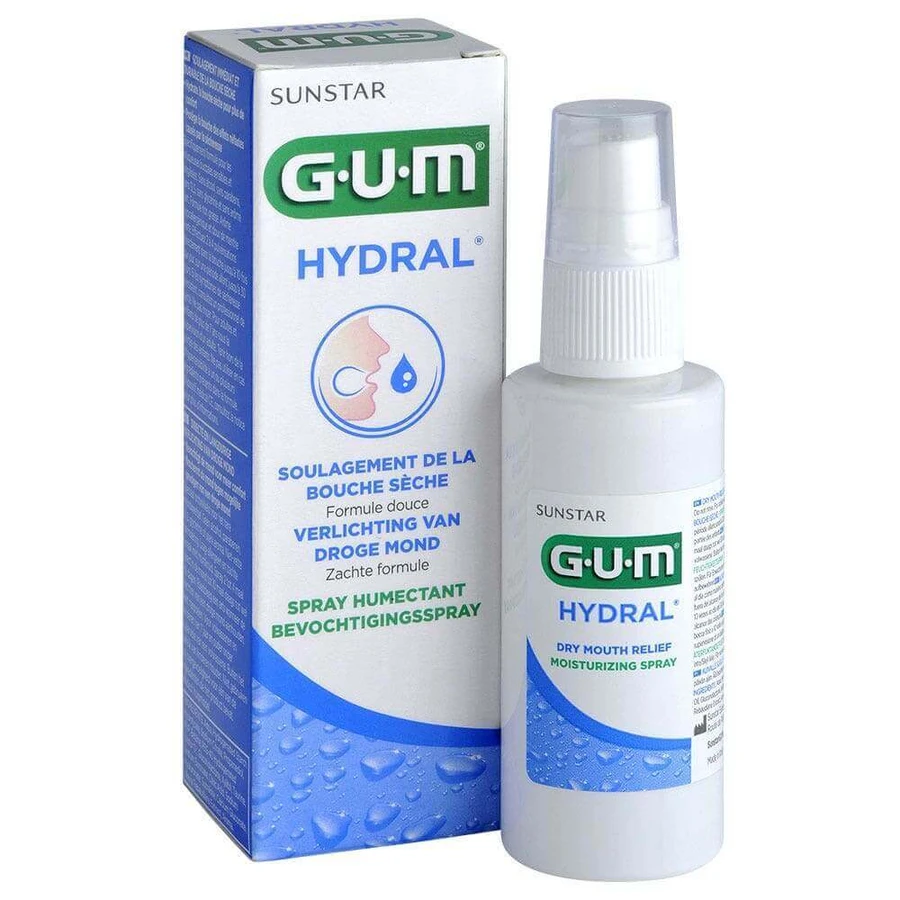 Gum Hydral Spray увлажняющий спрей от сухости во рту, 50 мл: цены и характеристики