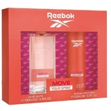 Reebok Move Your Spirit Women Туалетная вода, 100 мл + Дезодорант, 150 мл