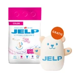 Jelp Hypoallergenic, гипоаллергенный стиральный порошок, цветной, 2,1 кг + бесплатный плюшевый мишка: цены и характеристики