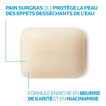 La Roche-Posay Lipikar Surgras ліпідно-поновлюючий очищувальний хліб для чутливої шкіри 150г: ціни та характеристики