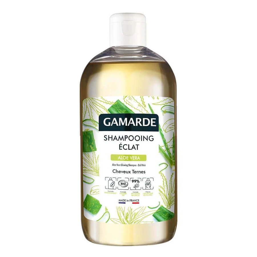 Gamarde Organic Aloe Vera Radiant Шампунь для тусклых волос 500 мл: цены и характеристики