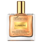 Bielenda Lumiere, багатофункціональна суха олія для догляду за обличчям, тілом та волоссям з частинками золота, 50 мл: ціни та характеристики