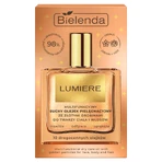 Bielenda Lumiere, багатофункціональна суха олія для догляду за обличчям, тілом та волоссям з частинками золота, 50 мл: ціни та характеристики