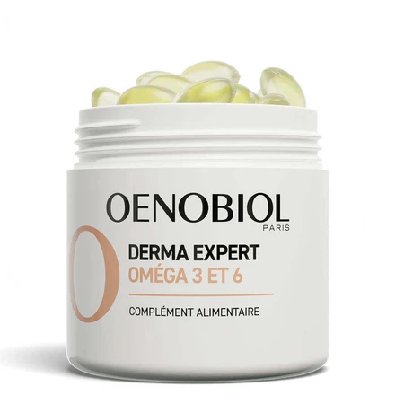 Oenobiol Derma Expert Омега 3 6 Регенерація шкіри 30 капсул: ціни та характеристики