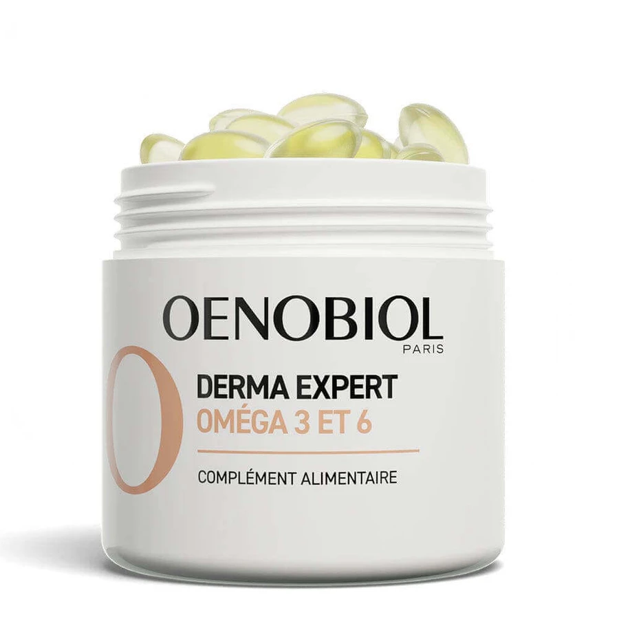 Oenobiol Derma Expert Омега 3 6 Регенерація шкіри 30 капсул: ціни та характеристики