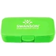 Swanson Pill Box, кассета для ежедневного приема лекарств, 5-камерная, зеленая