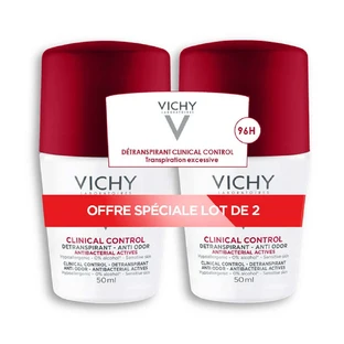 Антиперспирант Vichy  Deodorants Clinical Control 96 H, роликовый, 2 шт. х 50 мл 