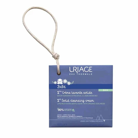 Uriage Bébé Твердое очищающее мыло 125 г: цены и характеристики