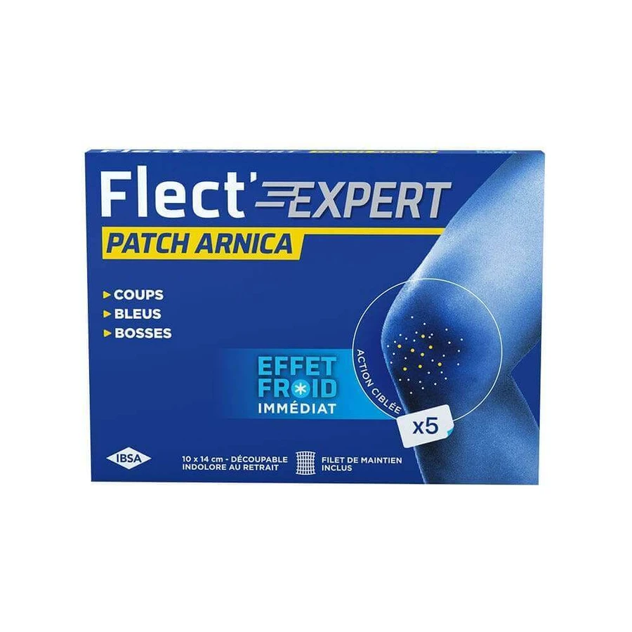 Пластырь IBSA Flect'Expert Arnica 10x14 см x5: цены и характеристики