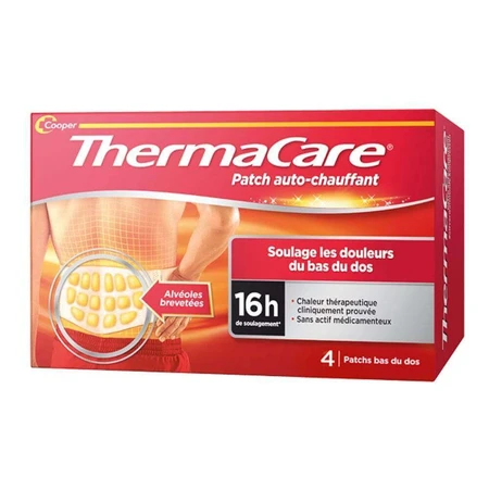Thermacare Самонагревающийся задний пластырь x4: цены и характеристики