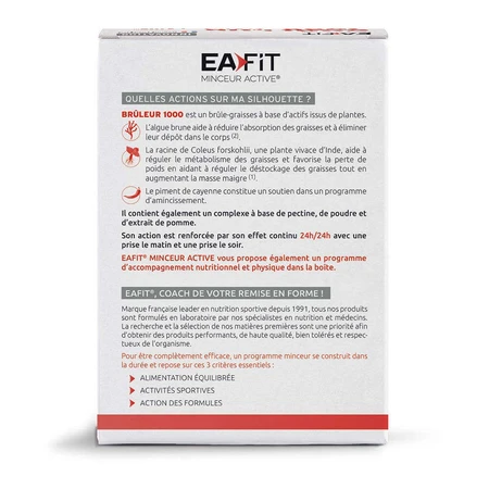 Сжигатели веса Eafit 1000 день-ночь 60 таблеток: цены и характеристики