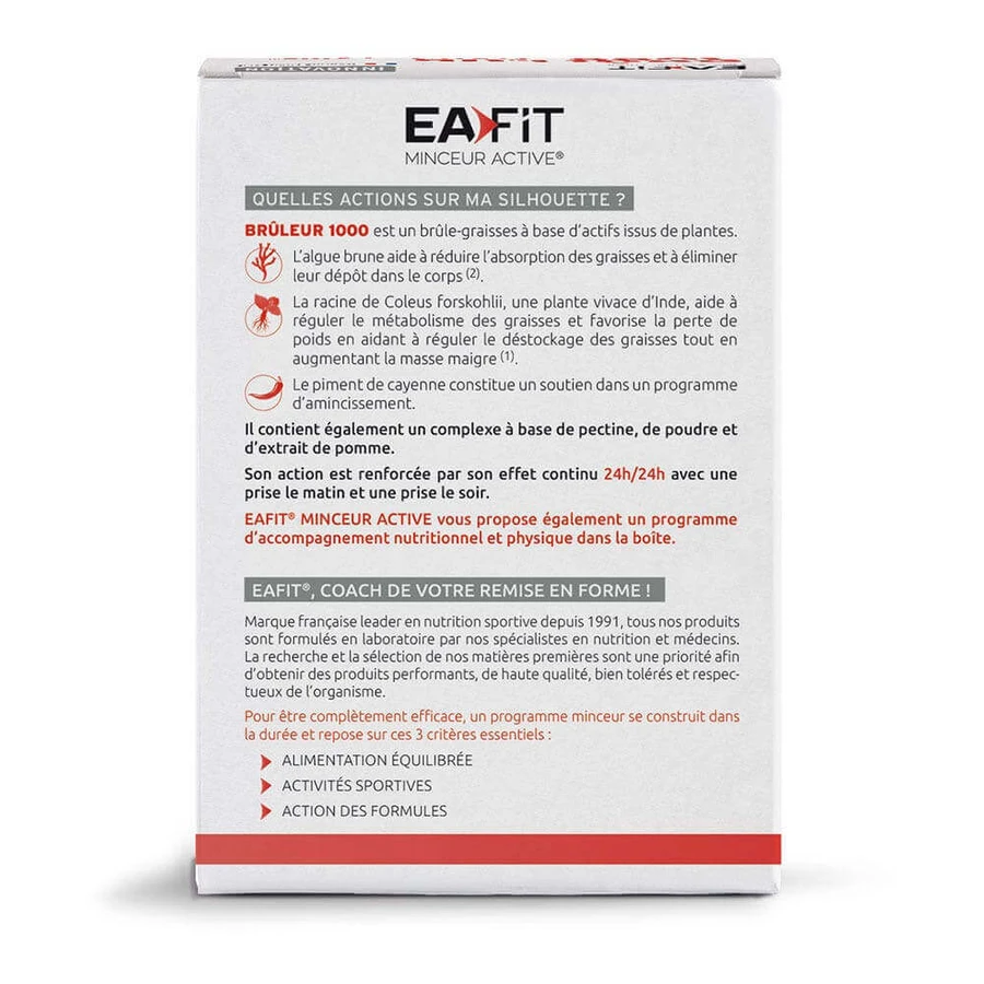 Сжигатели веса Eafit 1000 день-ночь 60 таблеток: цены и характеристики