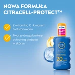Набір Nivea Sun UV Face Q10 Anti-Age, антивіковий сонцезахисний крем, SPF 50, 50 мл + зволожуючий сонцезахисний спрей, SPF 20, 200 мл + безкоштовна пляжна сумка: ціни та характеристики