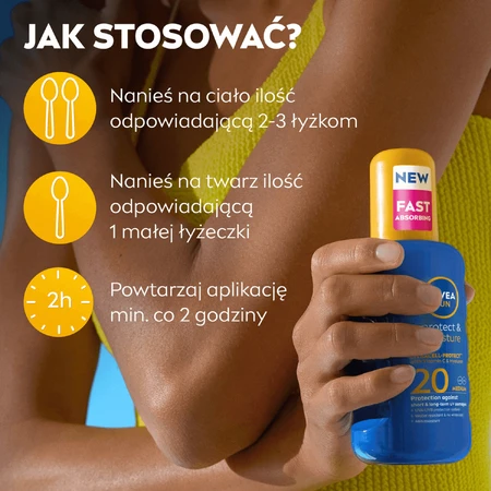 Набір Nivea Sun UV Face Q10 Anti-Age, антивіковий сонцезахисний крем, SPF 50, 50 мл + зволожуючий сонцезахисний спрей, SPF 20, 200 мл + безкоштовна пляжна сумка: ціни та характеристики