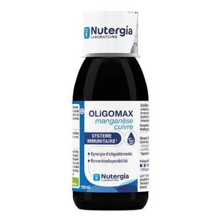 Nutergia Oligomax Manganese Copper Immunitaire Immunitaire System 150 мл
