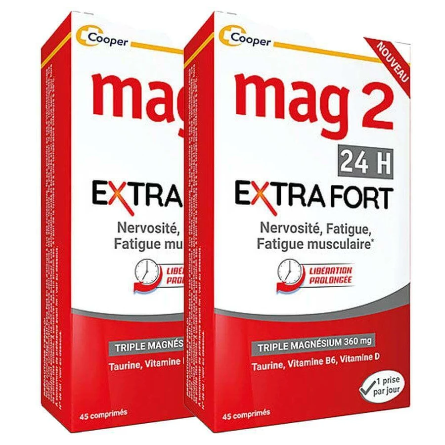 Mag 2 Extra strong 2x45 таблеток: цены и характеристики