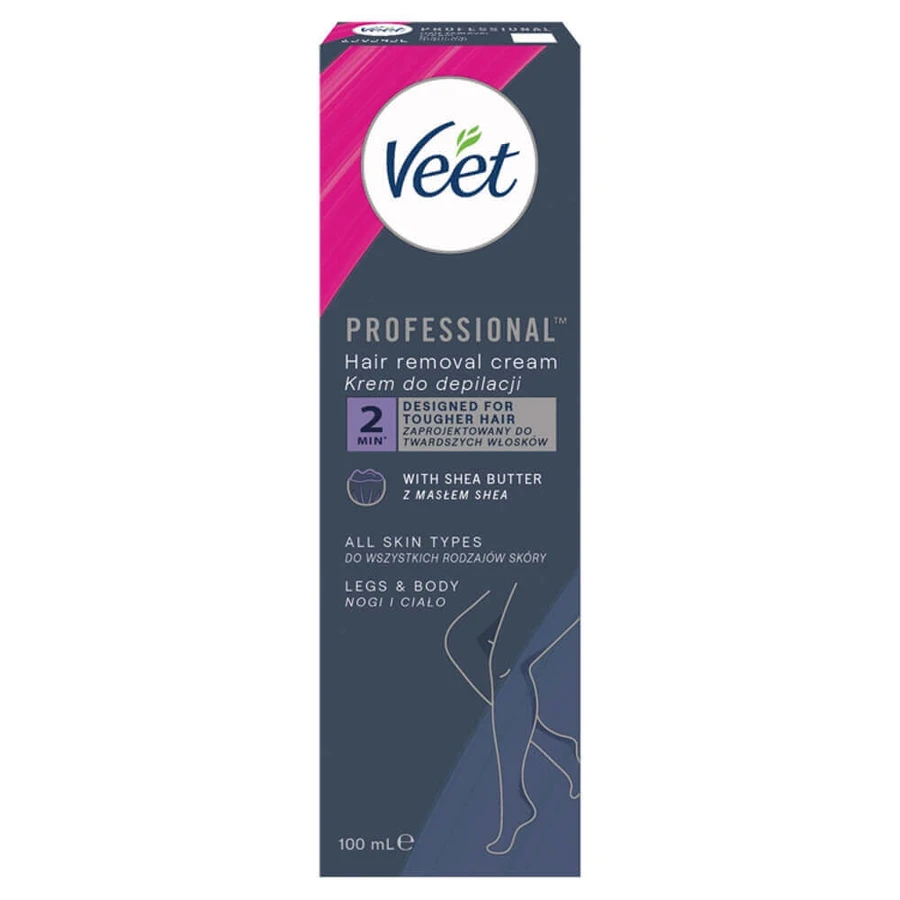 Veet Professional cremă depilatoare cu unt de shea, 100 мл: цены и характеристики