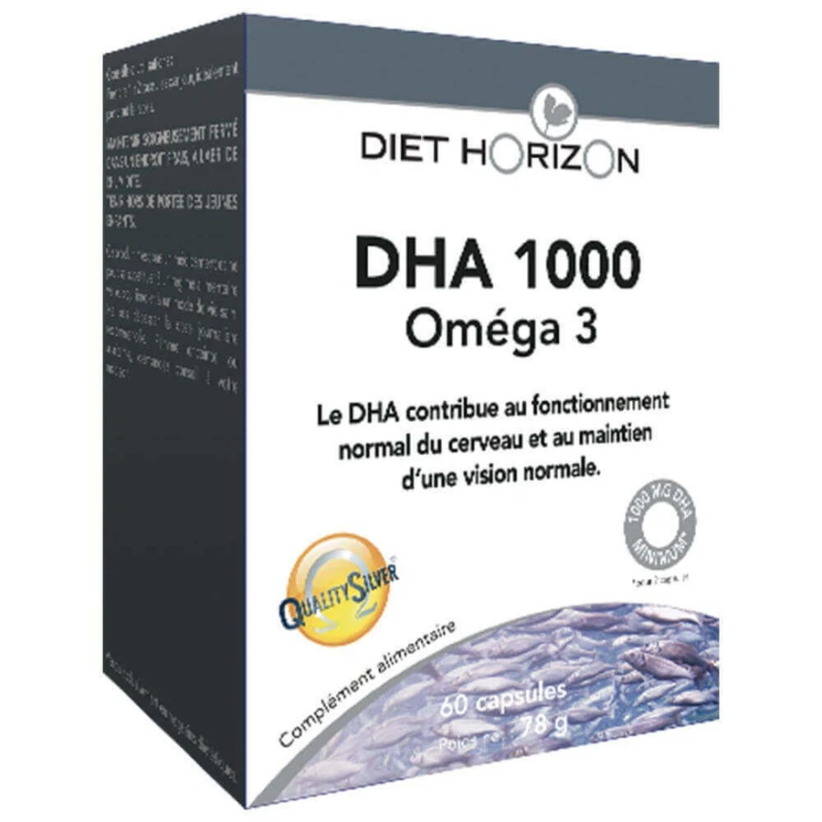 Diet Horizon Dha 1000 Omega 3 60 капсул: ціни та характеристики