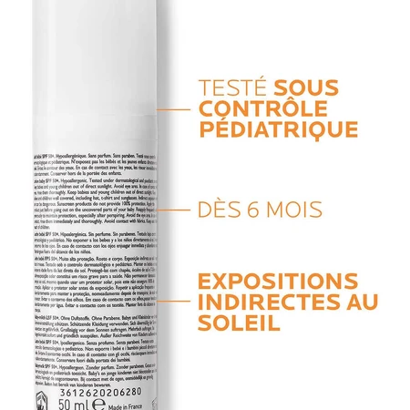 La Roche-Posay Anthelios 50+ Педиатрическое молочко 50 мл: цены и характеристики