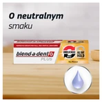Blend-a-denr Plus, адгезив для зубних протезів у формі крему, незрівнянна фіксація, 40 мл: ціни та характеристики