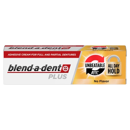 Blend-a-denr Plus, адгезив для зубних протезів у формі крему, незрівнянна фіксація, 40 мл: ціни та характеристики